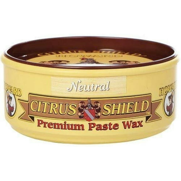 Howard CS0014 Citrus Shield Paste Wax, 11-Ounces Neutral 4-Pack