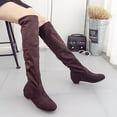 thumbnail image 3 of Large Size Autumn And Winter High Boots Long Knee Boots Flat Boots Children Spring And Autumn Boots, 3 of 6