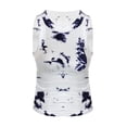 thumbnail image 4 of Fshinging Basic Cute Women Tank Top Leopard Tie Dye Casual Print Sleeveless Going Out Y2k Clothes Sky Blue XL, 4 of 6
