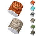 thumbnail image 1 of LJNYFDC Corde à Linge Tressée Non Cassable Bonne Robustesse Haute Résistance 7 Noyaux Randonnée Camping Bracelet de Survie Cordon 50m Fourniture Extérieure 1 Rouleau, 1 of 7