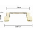 thumbnail image 2 of Socket For R7s Lamp 118mm Halogen And R7s Led Bulb, Ac 100-240v, R7s J118 Linear Base Ceramic Holder For Spotlight/wall/ceiling Lamp, Pack Of 2, 2 of 5