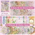 thumbnail image 3 of Sticker Scene Book MHBEW DIY 3D Collecting, juego de 20, más de 1500 pegatinas, 3 of 6