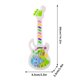 thumbnail image 3 of Juguetes de piscina, juguetes para bebés, juguetes para niños pequeños, juguete electrónico musical de mano, guitarra iluminada, cuatro efectos de sonido, juguetes y regalos para niños y niñas, colore, 3 of 9