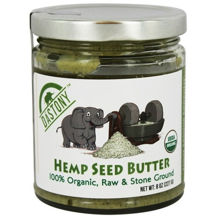 Dastony - 100% Organic Hemp Seed Butter - 8 oz.