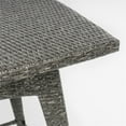 thumbnail image 3 of Noble House Puerta Outdoor Mixed Black Wicker 5pc Dining Bar Set, 3 of 13
