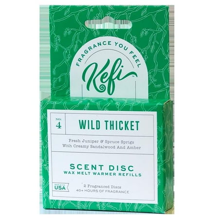 Kefi KEFID4-12 Wild Thicket Scent Disc - 12 Count