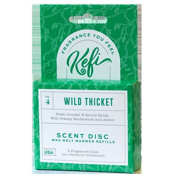 Kefi KEFID4-12 Wild Thicket Scent Disc - 12 Count