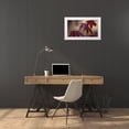 thumbnail image 3 of Crane, Rita 24x15 White Modern Wood Framed Museum Art Print Titled - Burgundy Maple II, 3 of 4