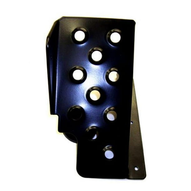 M.O.R.E. DP9706DS Dead Pedal Driver Jeep Wrangler Tj Black