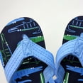 thumbnail image 5 of Gubotare Boys Girls Open-Toe Sandals Summer Beach Water Slides Sandals(Toddler/Little Kid) Size 8(Blue,8 Toddler), 5 of 6