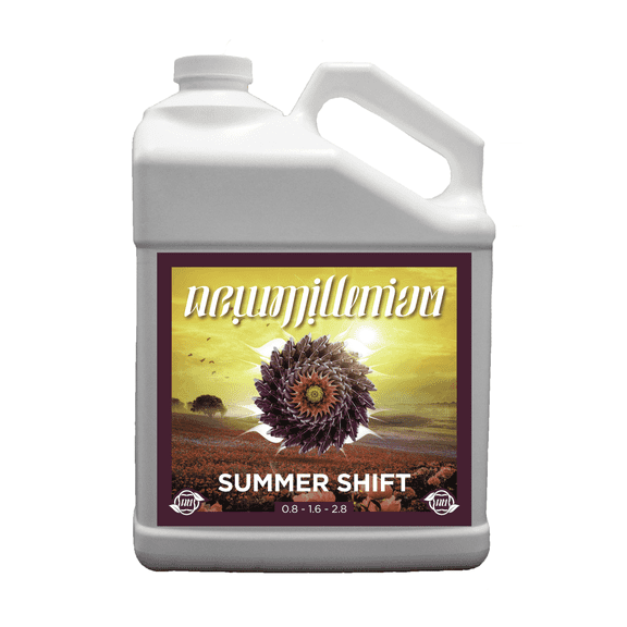 Summer Shift Specialty Fertilizer - Supports Mature Vegetative/Reproductive Phases - 128 fl oz Jug by New Millenium
