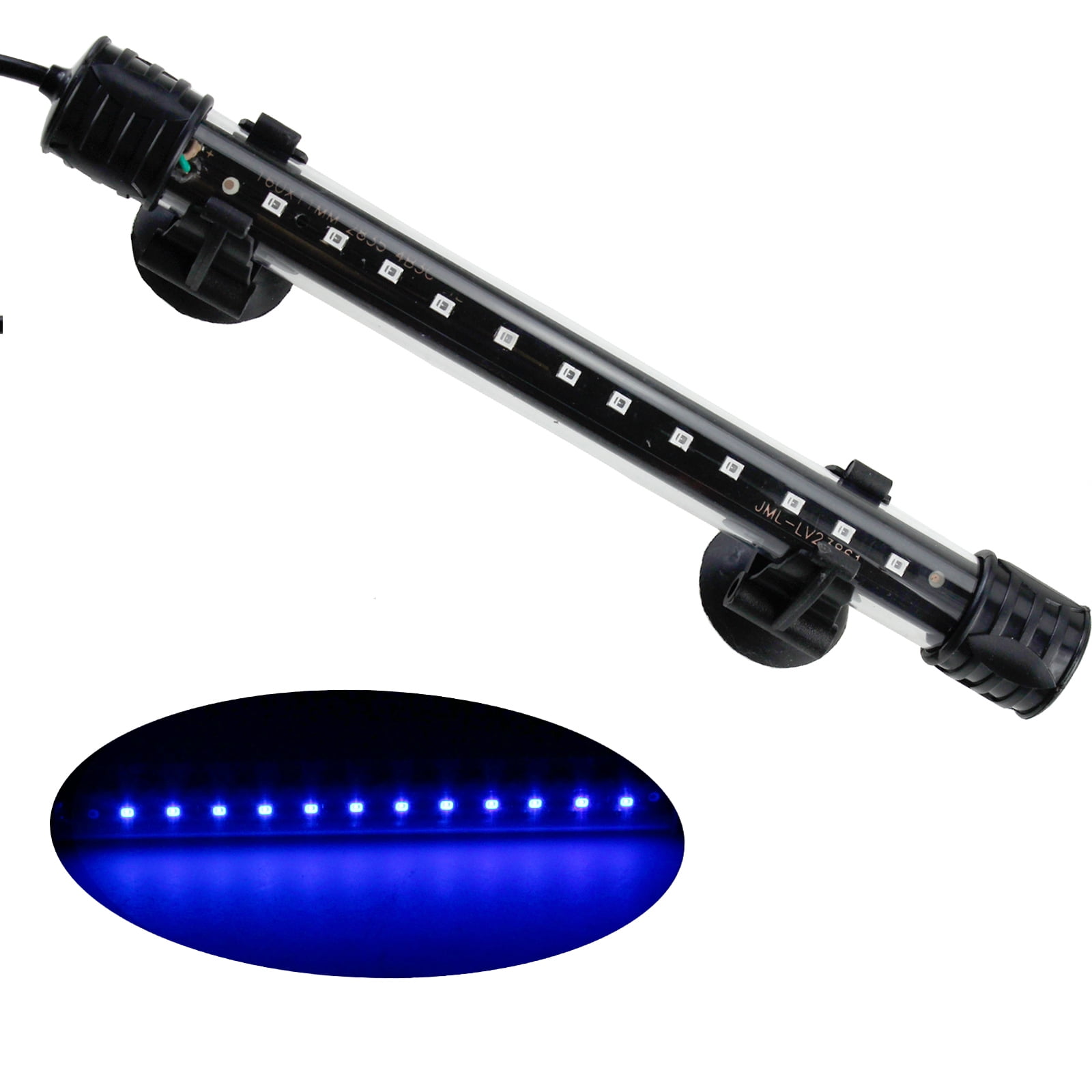 Aquaneat Aquarium LED Submersible Light Fish Tank Waterproof Light 7.5"