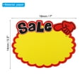 thumbnail image 2 of 40pcs Star Burst Signs, 7x5.5in Blank Star Burst Signs Price Tag Stickers Pricing Tags, Forefinger Sale, 2 of 6