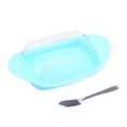 thumbnail image 4 of Caja de almacenamiento de , vajilla de cocina, almacenamiento de mantenimiento fresco, contenedor de queso, caja de plato de Azul Soledad Contenedor de queso, 4 of 9