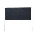 thumbnail image 1 of Delantal de mezclilla a la cintura, medio delantal para hombres y mujeres, delantal de camarero, delantal de camarera para el hogar y el restaurante Negro, 1 of 8