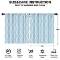 thumbnail image 2 of Blackout Kids Curtains,Boho Bohemia Geometric Line Art Childrens Insulated Curtains Set Of 2,Bedroom Essentials,Toddler Room Decor 52"x63"(132x160cm), 2 of 4