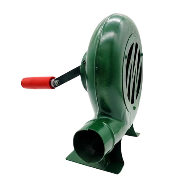 Ventilador de manivela para estufa de camping, accesorios para barbacoa, ventilador de forja para parrillas al libre, horno de herrería, picnic, 300W