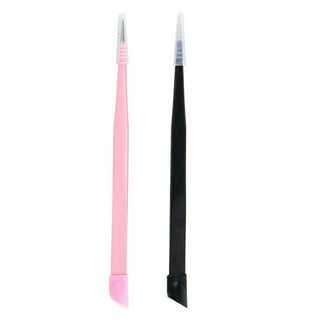 sourcing map 10pcs Sticker Tweezers for Crafting 4.53 Straight
