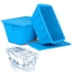 thumbnail image 1 of Molde para bloques de hielo, paquete de 2, moldes para hielo grandes Extar, fabricación de bloques de hielo de 16 libras para baño de hielo y refrigeradores, molde de hielo para baño de hiel, 1 of 5