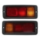 thumbnail image 1 of 1 Pair Rear Bumper Fog Light Set MR124964 Tail Bumper Fog Lamp Replacement for Pajero Montero Shogun 1991 to 1999, 1 of 4