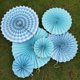 thumbnail image 4 of Colgante Molinillo Ventiladores Plegables Conjuntos De Carteles Kids Party Decor Corona 1 Colcomx Kit de decoración de telones de fondo del partido, 4 of 8