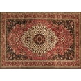thumbnail image 1 of Ahgly Company Indoor Rectangle Medallion Brown Traditional Area Rugs, 2' x 3', 1 of 4