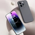 Compatible for iPhone 15 Pro Case, Liquid Silicone Phone Case, Full