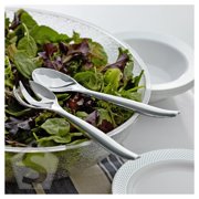 Visions 10 Heavy Weight Silver Plastic Serving Spoon - 72/Case