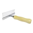 thumbnail image 3 of Lipstore Carpet Restoration Rake Rug Rake Quick Restoration Handheld Carpet Comb Brush Wooden Handle Pet Comb for Steps Hallways, 3 of 8