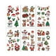 thumbnail image 2 of Pegatinas navideñas temporales, monísimas, pegatinas navideñas de dibujos animados de Papá Noel, muñeco de nieve y reno para calcetines, ideales para, 2 of 9