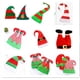 thumbnail image 2 of Sombreros navideños o pantalones navideños, sombrero de elfo de felpa de fieltro a rayas largas, sombrero temático navideño con campana a rayas, regalos de Papá Noel, 2 of 4