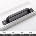 thumbnail image 6 of Door and Window Open Handle Balcony Wooden Door Sliding Door Handle Golden Aluminum Door Black Kitchen Handle, 6 of 6