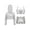 Silver, variant on Doomiva Girls Rave Disco Party Cos tume Sequin Jazz Hip Hop Dancing Outfits 3PCS Tracksuit Modern Dance Workout Black 8