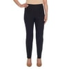 Alfred Dunner Women's Petite Classic Allure Stretch Pants - Short Length, Black, 6 Petite Short