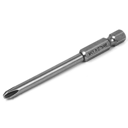 

1/4 Hex Shank 75mm Long 4.5mm Tip PH2 Magnetic Screwdriver Bit