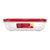 Rubbermaid 14.99-Cup EasyStore Rectangle Container, Food Storage Container, Food Storage Container with Lids, A Practical Choice for Dry Goods and Bulk Ingredients