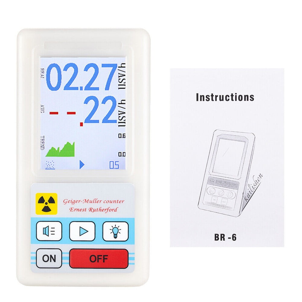 BCLONG BR6 Geiger Counter Handheld Nuclear Radiation Detector