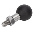 thumbnail image 1 of Ball Adapter, Threaded Ball Adapter Right Hand Thread Rubber Head  For Motorbike M8,M10, 1 of 8