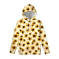thumbnail image 3 of Sudadera con capucha con estampado floral en 3D de girasol para hombre y niño, moda Harajuku, estampado de flores y plantas, sudadera con capucha para primavera y otoño, 3 of 5