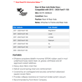 thumbnail image 2 of Rear At Rear Axle Brake Hose - Compatible with 2015 - 2020 Ford F-150 2016 2017 2018 2019, 2 of 2