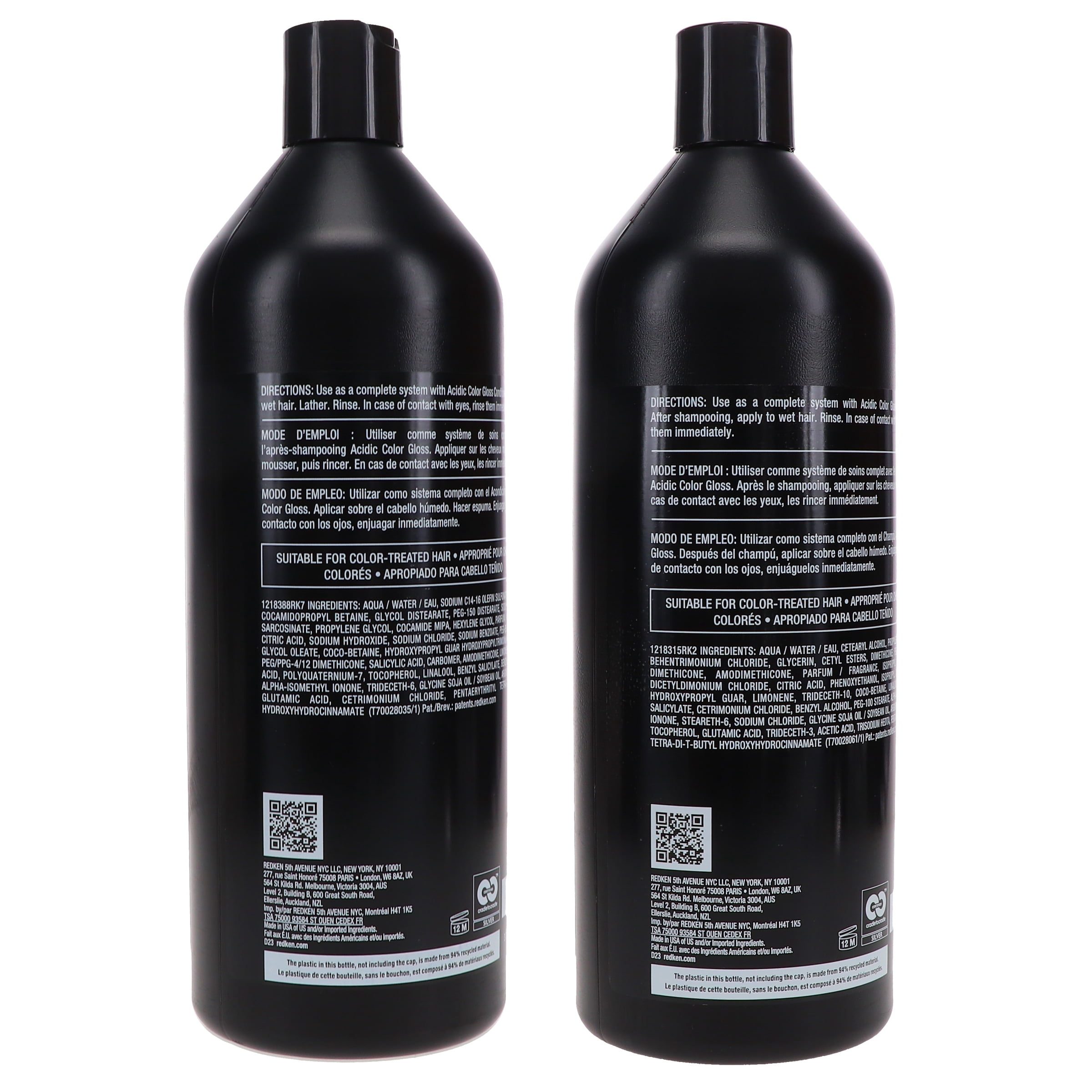 Redken Acidic Color Gloss Shampoo 33.8 oz & Conditioner 33.8 oz