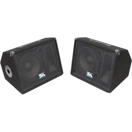 Seismic Audio SA-10M.2 2-way Indoor Floor Standing Speaker, 100 W RMS, Black
