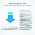 thumbnail image 4 of Amdohai 10Pcs Transparent Bags Clothes Storage Travel Space Saver Garment, 4 of 7