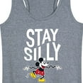thumbnail image 3 of Mickey & Friends - Stay Silly - Women's Racerback Tank Top, 3 of 5