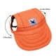 thumbnail image 3 of Gorra de lona de verano para mascotas pequeñas, gorra de béisbol con visera para cachorros, artículos esenciales para mascotas, liquidación de Jacenvly 2024, 3 of 4