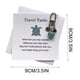thumbnail image 4 of ¡Ofertas Limitadas!, Llavero con colgante de tortuga de viaje con letra turquesa Akmoler, 4 of 9