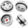 thumbnail image 2 of Arkzeo 4Pcs Air compressor Oil Sight Glass 1 Inch NPT Oil Liquid Level Gauge Male, 2 of 8