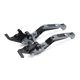 thumbnail image 2 of 2 piezas palancas de freno izquierda derecha de motocicleta accesorios de modificación de motocicleta Pit Dirt Motocross piezas de repuesto para YAMAHA NMAX 155 2015-2021 gris, 2 of 12
