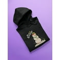 thumbnail image 3 of Merry Christmas Snowman Hoodie Women -SPIdeals Designs, Female XX-Large, 3 of 4