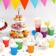 thumbnail image 4 of ionze 10 Pack 9 oz Disposable Paper Cups, Hot/Cold Beverage Paper Drinking Cups, Paper Coffee Cups 9 OZ, Solid Color Paper Hot Coffee Cups for Party, Picnic, Travel, and Events, 4 of 5